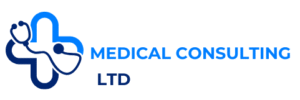 Blue and White Simple Medical Health Logo (1)